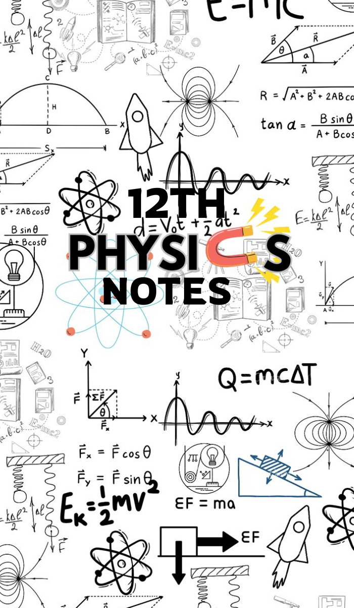Complete Class 12 Physics Notes | Clear Handwritten + Clean Digital