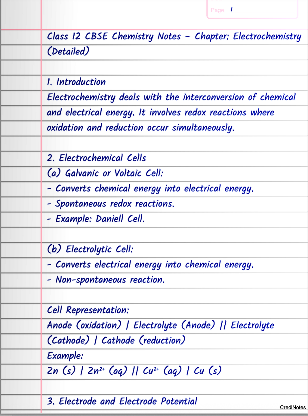 Complete Class 12 Chemistry Notes | Handwritten + Computer Version