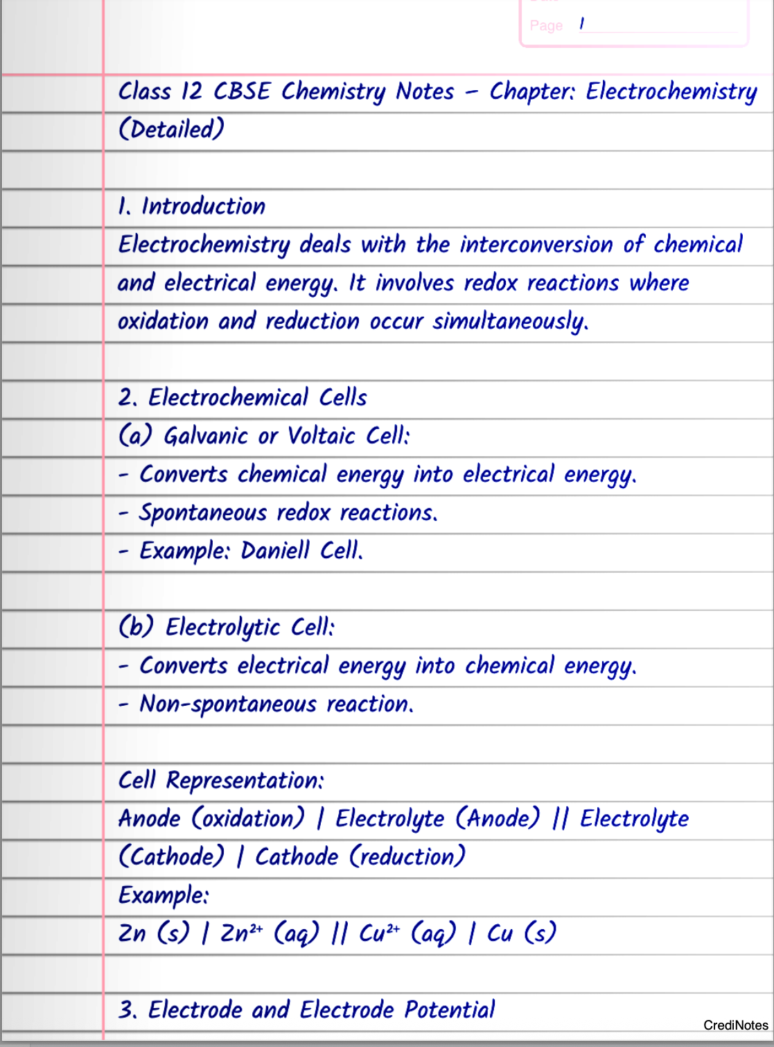 Complete Class 12 Chemistry Notes | Handwritten + Computer Version